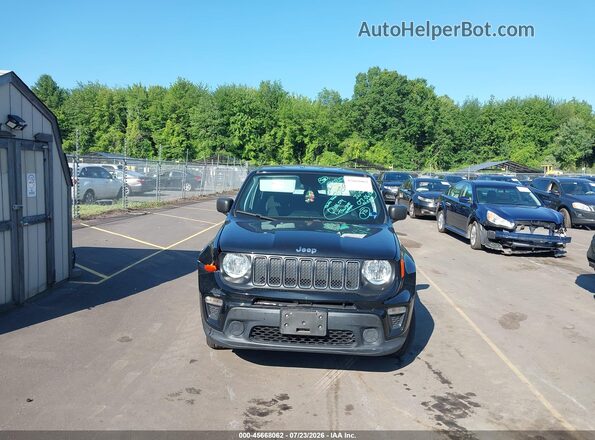 ZACNJBABXLPL88364 2020 JEEP RENEGADE Black Rear interior view