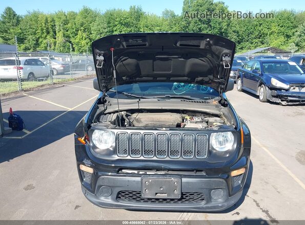 ZACNJBABXLPL88364 2020 JEEP RENEGADE Black Rear view