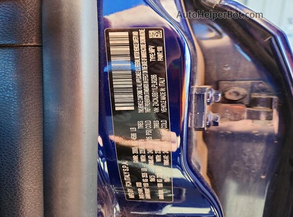 ZACNJBB11LPL90266 2020 JEEP RENEGADE Blue VIN կոդի պիտակի տեսք