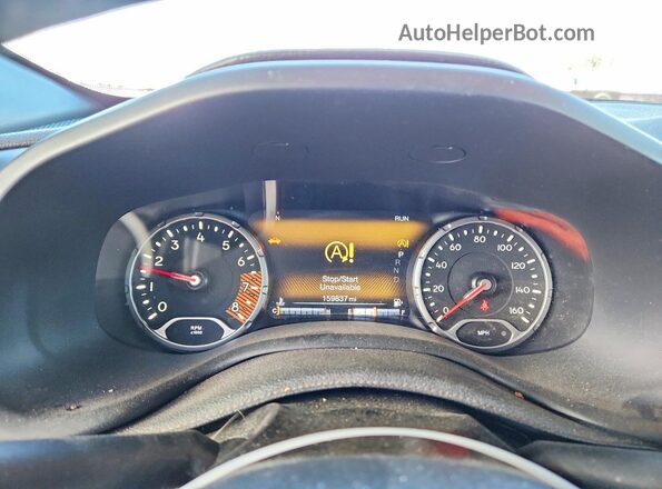 ZACNJBB11LPL90266 2020 JEEP RENEGADE Blue Սարքավորումների վահանակի տեսք