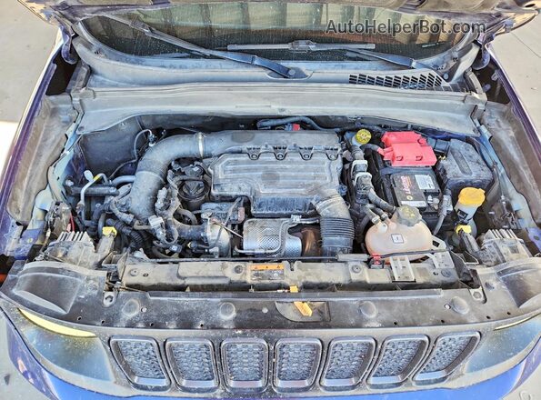 ZACNJBB11LPL90266 2020 JEEP RENEGADE Blue Շարժիչի բաժամունքի տեսք