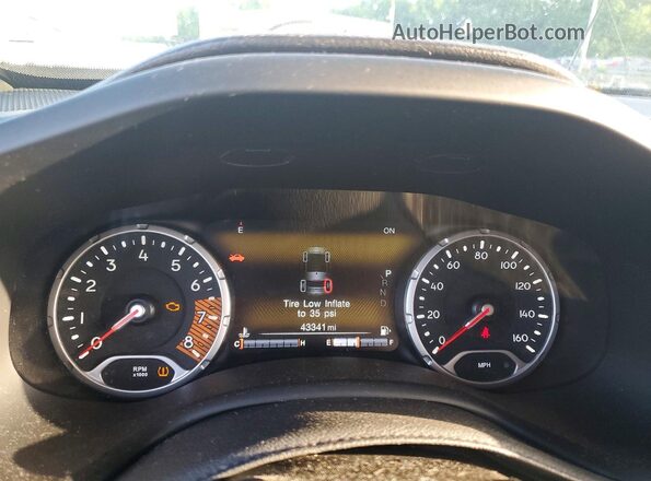 ZACNJBB14LPM03639 2020 JEEP RENEGADE White Սարքավորումների վահանակի տեսք
