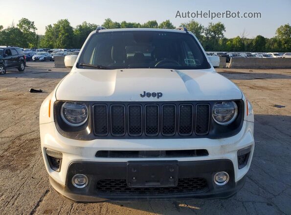 ZACNJBB14LPM03639 2020 JEEP RENEGADE White Դիմացի տեսք
