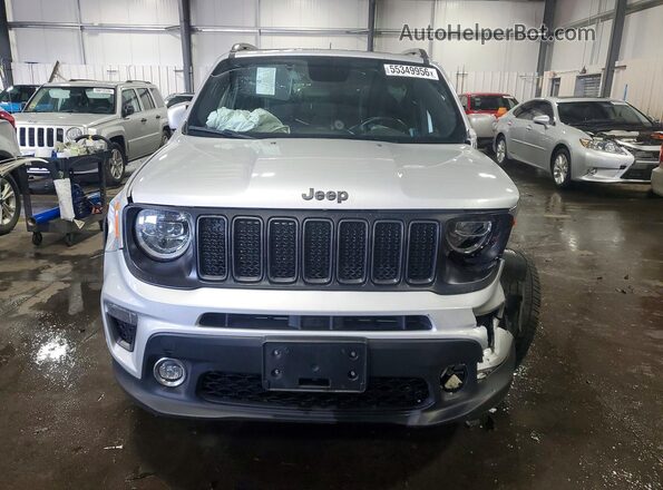 ZACNJBB19KPK40646 2019 JEEP RENEGADE Silver Դիմացի տեսք