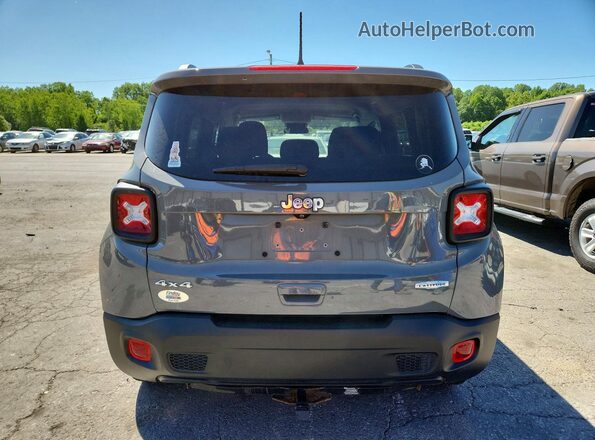 ZACNJBBB0LPL05264 2020 JEEP RENEGADE Gray Rear view