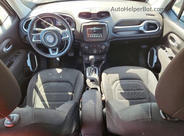 ZACNJBBB0LPL05264 2020 JEEP RENEGADE Gray Dashboard view
