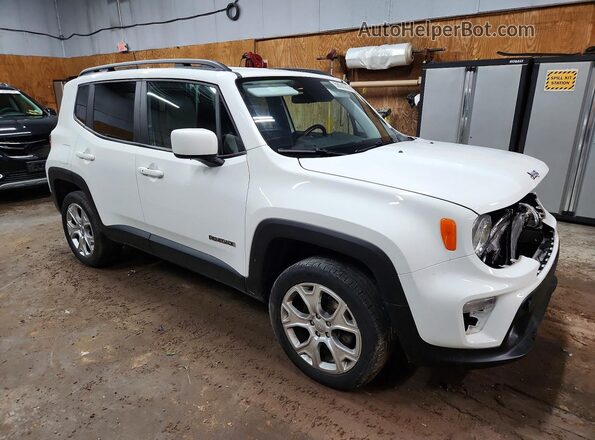 ZACNJBBB1KPJ78667 2019 JEEP RENEGADE White წინა მარჯვენა