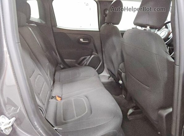 ZACNJBBB1LPL13583 2020 JEEP RENEGADE Gray უკანა სალონის ხედი
