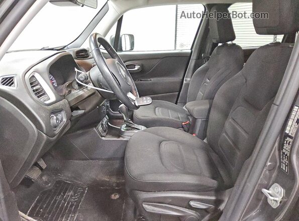ZACNJBBB1LPL13583 2020 JEEP RENEGADE Gray წინა სალონის ხედი