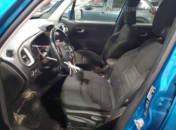 ZACNJBBB1LPL15270 2020 JEEP RENEGADE Синий Вид салона спереди