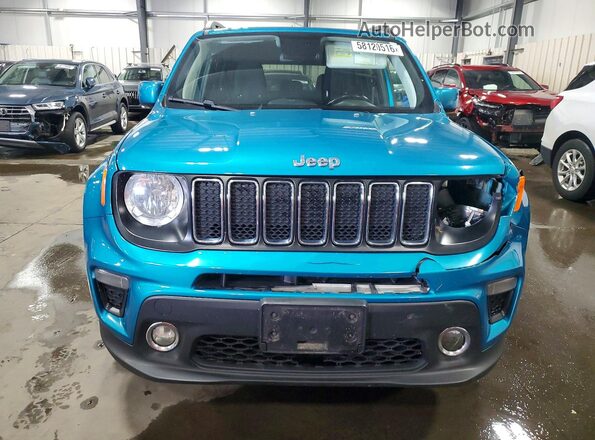 ZACNJBBB1LPL15270 2020 JEEP RENEGADE Синий Вид спереди