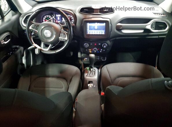 ZACNJBBB1LPL15270 2020 JEEP RENEGADE Синий Вид панели приборов
