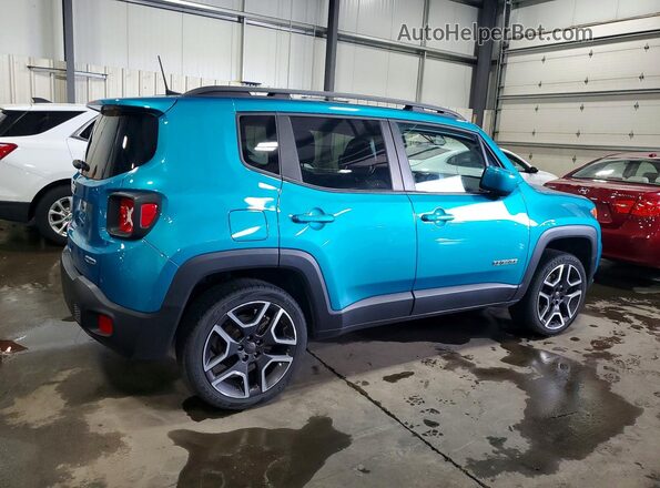 ZACNJBBB1LPL15270 2020 JEEP RENEGADE Синий Задняя правая четверть