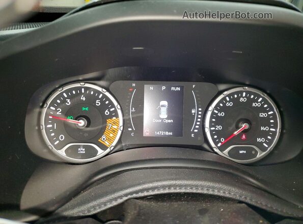ZACNJBBB1LPL15270 2020 JEEP RENEGADE Синий Вид щитка приборов
