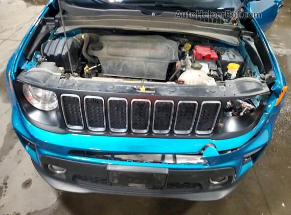 ZACNJBBB1LPL15270 2020 JEEP RENEGADE Синий Вид подкапотного пространства