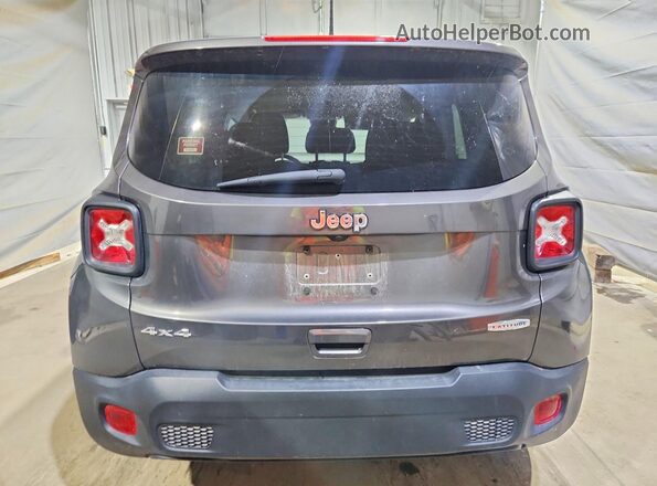 ZACNJBBB1LPL34899 2020 JEEP RENEGADE Gray Vista trasera