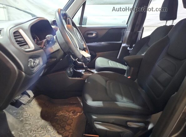 ZACNJBBB1LPL34899 2020 JEEP RENEGADE Gray Vista interior delantera