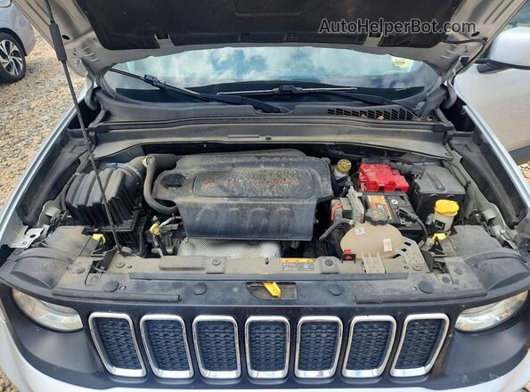 ZACNJBBB2KPK47804 2019 JEEP RENEGADE Silver Вид підкапотного простору