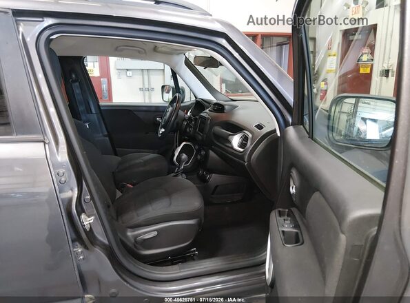 ZACNJBBB2KPK74727 2019 JEEP RENEGADE Gray Front interior view