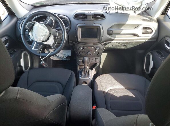 ZACNJBBB2LPK95532 2020 JEEP RENEGADE Black წინა პანელის ხედი