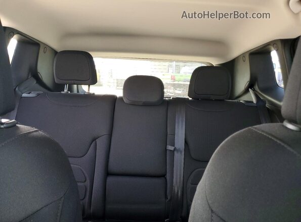 ZACNJBBB2LPK95532 2020 JEEP RENEGADE Black უკანა სავარძლების ხედი