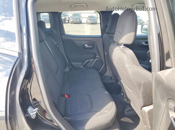 ZACNJBBB2LPK95532 2020 JEEP RENEGADE Black უკანა სალონის ხედი