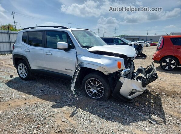 ZACNJBBB3KPK30493 2019 JEEP RENEGADE Silver Передня права чверть