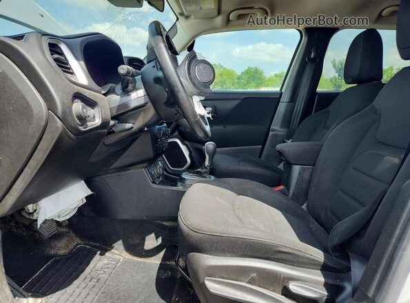 ZACNJBBB3KPK30493 2019 JEEP RENEGADE Silver Вид салону спереду