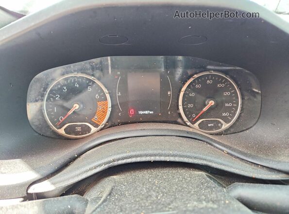 ZACNJBBB3KPK30493 2019 JEEP RENEGADE Silver Вид щитка приладів