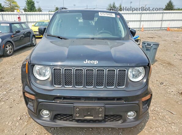 ZACNJBBB4KPJ79182 2019 JEEP RENEGADE Black Front view
