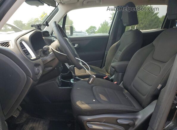 ZACNJBBB4KPJ79182 2019 JEEP RENEGADE Black Front interior view