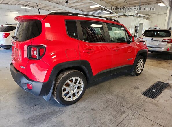 ZACNJBBB4KPK01150 2019 JEEP RENEGADE Red უკანა მარჯვენა