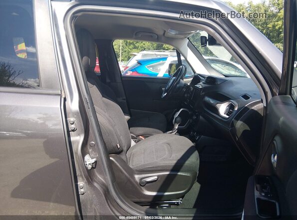ZACNJBBB4KPK24914 2019 JEEP RENEGADE Gray Front interior view