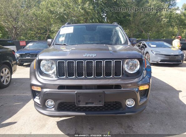 ZACNJBBB4KPK24914 2019 JEEP RENEGADE Gray Instrument cluster view