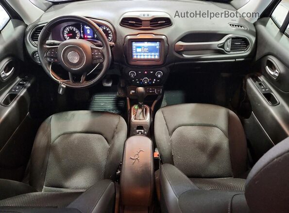 ZACNJBBB4KPK26873 2019 JEEP RENEGADE Black Вид панелі приладів