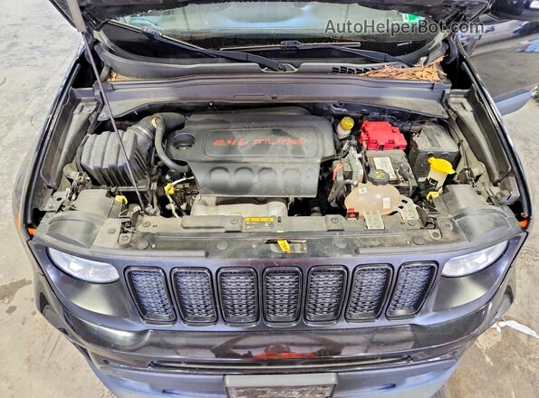 ZACNJBBB4KPK26873 2019 JEEP RENEGADE Black Вид підкапотного простору