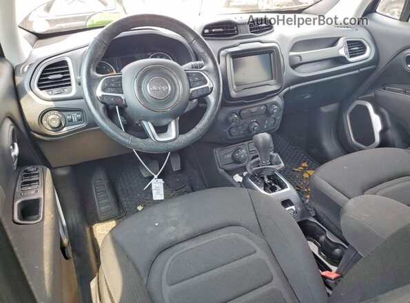 ZACNJBBB4LPK98058 2020 JEEP RENEGADE Серый Вид панели приборов