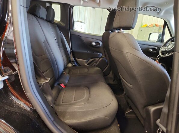 ZACNJBBB4LPL14694 2020 JEEP RENEGADE Black Widok tylnych siedzeń