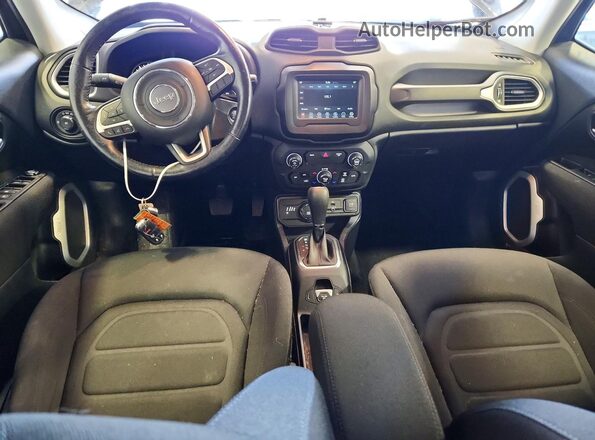 ZACNJBBB4LPL14694 2020 JEEP RENEGADE Black Widok deski rozdzielczej
