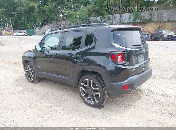 ZACNJBBB4LPM01284 2020 JEEP RENEGADE Black Հետևի ձախ