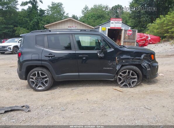 ZACNJBBB4LPM01284 2020 JEEP RENEGADE Black Սալոնի հետևի տեսք