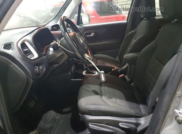 ZACNJBBB5KPK73264 2019 JEEP RENEGADE Gray Widok wnętrza z przodu