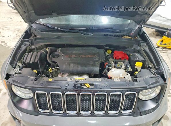ZACNJBBB5KPK73264 2019 JEEP RENEGADE Gray Widok komory silnika