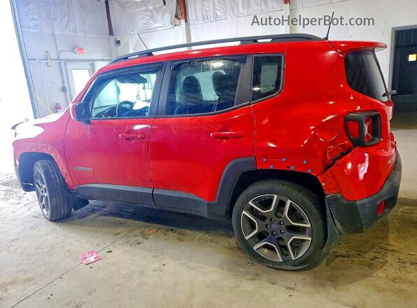ZACNJBBB5LPL23310 2020 JEEP RENEGADE Red უკანა მარცხენა