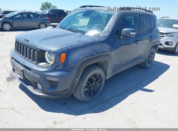 ZACNJBBB5LPL34260 2020 JEEP RENEGADE Blue Передня ліва чверть