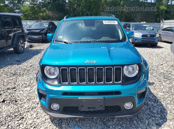 ZACNJBBB5LPL56856 2020 JEEP RENEGADE Синий Вид спереди