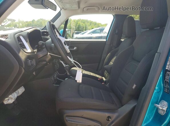 ZACNJBBB5LPL56856 2020 JEEP RENEGADE Синий Вид салона спереди