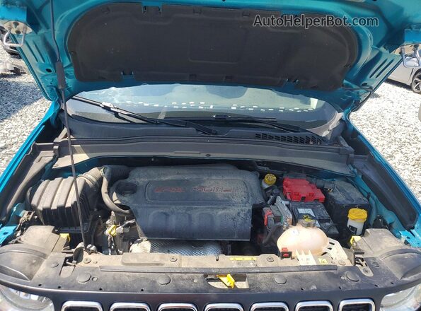 ZACNJBBB5LPL56856 2020 JEEP RENEGADE Синий Вид задней части салона