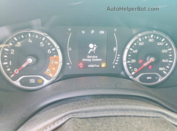 ZACNJBBB5LPL56856 2020 JEEP RENEGADE Синий Вид щитка приборов