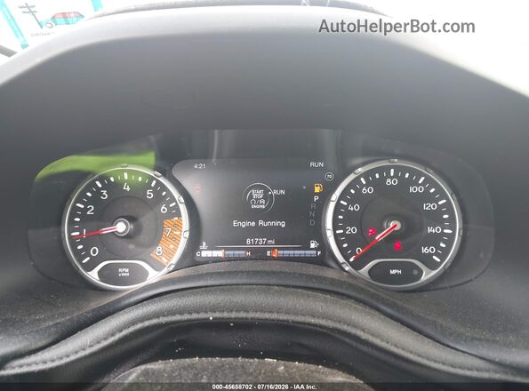 ZACNJBBB5LPL92983 2020 JEEP RENEGADE White Вид задніх сидінь